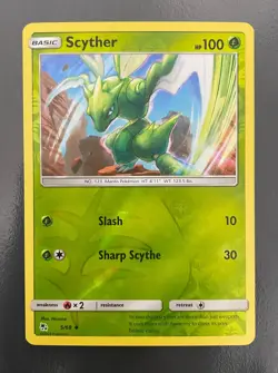 Scyther 5/68 Reverse Holo Hidden Fates | NM/MT | Pokemon Trading Card TCG - Image 1
