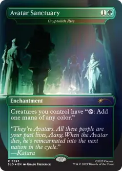 Avatar Sanctuary - Cryptolith Rite (Rainbow Foil) -Foil Near Mint MTG - Image 1