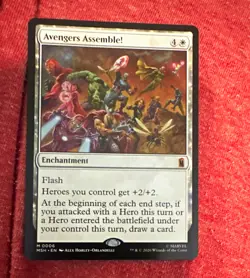 MTG Avengers Assemble! 0006 Marvel Super Heroes Mythic Enchantment Flash - Image 1
