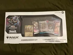 Magic The Gathering Tarkir Dragonstorm Commander Kit Jeskai Striker New Sealed - Image 1