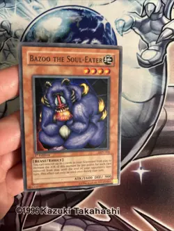 (51) Yugioh Bazoo the Soul-Eater LON-064 Super Rare 1st Ed LP - Image 2