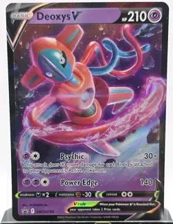 Deoxys V SWSH266 SWSH: Sword & Shield Promo Cards Holo Pokemon TCG - Image 1