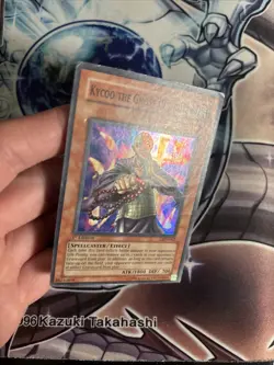 (51) Yugioh Kycoo the Ghost Destroyer LON-062 Super Rare 1st Ed DMG - Image 4