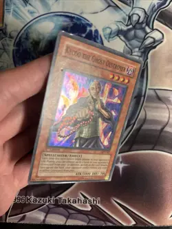 (51) Yugioh Kycoo the Ghost Destroyer LON-062 Super Rare 1st Ed DMG - Image 5