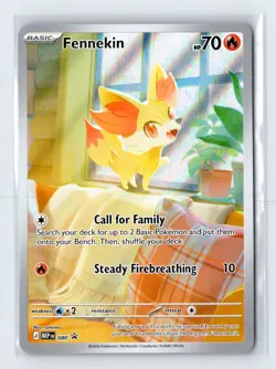 Pokemon TCG - Fennekin - 080 - ME: Mega Evolution Promo NM - Image 1