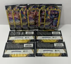 (10) Pokemon TCG Cards Sword and Shield Rebel Clash 3 Card Pack - New Sealed - Image 4
