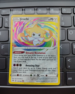 Pokemon TCG Jirachi 119/185 Vivid Voltage Amazing Rare Holo English 2020 - Image 1