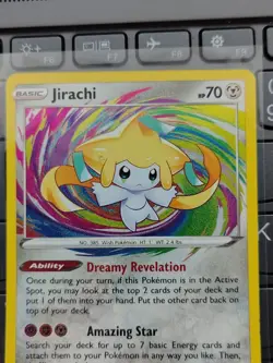Pokemon TCG Jirachi 119/185 Vivid Voltage Amazing Rare Holo English 2020 - Image 2