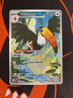 Toucannon 094/084 - Illustration Rare - Pitch Black - Pokemon Holo Near Mint - Image 1