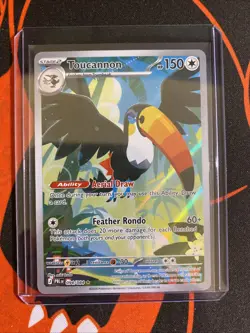 Toucannon 094/084 - Illustration Rare - Pitch Black - Pokemon Holo Near Mint - Image 3