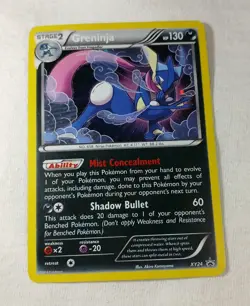 Pokemon Company Greninja XY24 XY Promo Holo Stage 2 130HP English 2014 LP/NM - Image 1