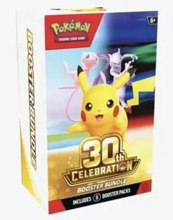 30th Anniversary Pokemon Booster Bundle (Presale) PRESALE CONFIRMED - Image 1