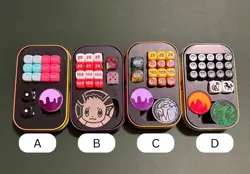 Pokemon Mini Tin Insert -Organize Your TCG Playspace, Great For Counters & Dice! - Image 1