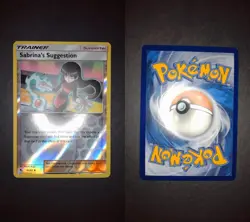 Sabrina's Suggestion 65/68 Uncommon Hidden Fates Pokemon Reverse Holo LP - Image 1