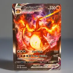 2022 Pokemon Charizard VMAX SWSH261 Black Star Promo Full Art Holo NM - Image 1
