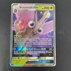 Venomoth GX 12/214 Full Art Pokemon Card - Image 1