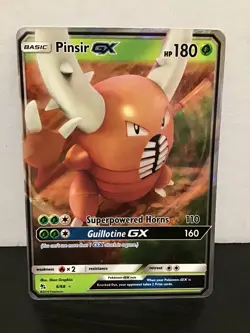 Pinsir GX 6/68 Holo Ultra Rare Pokemon Hidden Fates - Image 1