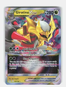 Giratina VSTAR Pokemon TCG SWSH11: Lost Origin 131/196 NM - Image 1