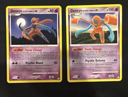 Pokemon TCG Deoxys Attack & Defense Forme Legends Awakened 24/146 25/146 - Image 1