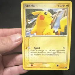 Pikachu POP Series 4 13/17 Promo Regular Rare HP50 Spark 20 2006 English - Image 1
