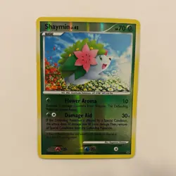 Pokemon TCG Shaymin 14/127 Platinum Reverse Holo Rare HP 70 Basic English - Image 1