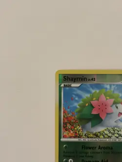 Pokemon TCG Shaymin 14/127 Platinum Reverse Holo Rare HP 70 Basic English - Image 5