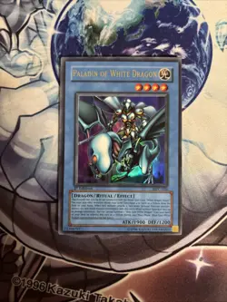 (25) Paladin of White Dragon MFC-026 1st Edition Yugioh Magician's Force- LP/MP - Image 1