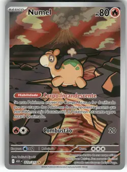 Numel 223/217 Illustration Rare Ascended Heroes Pokemon Holo Near Mint - Image 1