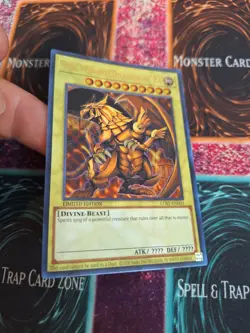 Yugioh The Winged Dragon of Ra LC01-EN003 Ultra Rare Limited Near Mint - Image 2