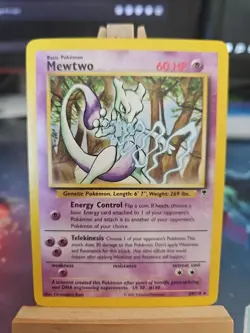 Pokemon Mewtwo TCG Legendary Collection 29/110 Regular Rare Card LP+ - Image 1