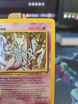 Pokemon Mewtwo TCG Legendary Collection 29/110 Regular Rare Card LP+ - Image 3