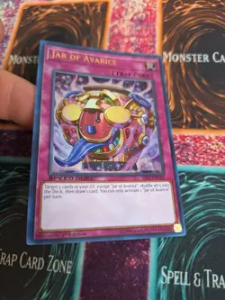 Yugioh Jar of Avarice SS03-ENV02 Ultra Rare 1st Edition Near Mint - Image 2