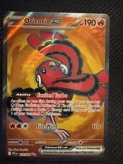 Pokemon TCG Oricorio ex 110/094 Full Art Ultra Rare Phantasmal Flames - Image 1