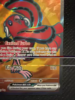 Pokemon TCG Oricorio ex 110/094 Full Art Ultra Rare Phantasmal Flames - Image 4
