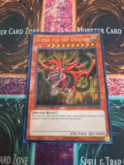 Yugioh Slifer the Sky Dragon LC01-EN002 Ultra Rare Limited Near Mint - Image 1