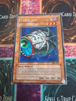 Yugioh Cyber Jar MRL-027 Rare OG Unlimited Lightly Played - Image 1