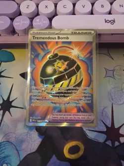 Pokemon Tremendous Bomb 113/162 BREAKthrough Reverse Holo Uncommon English 2015 - Image 1
