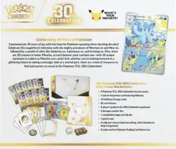Pokemon TCG 30th Celebration ETB Elite Trainer Box - FACTORY SEALED [PRESALE] - Image 2