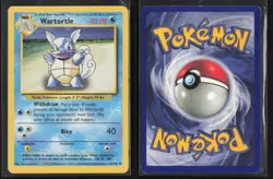 Wartortle 42/102 Uncommon Base Set Unlimited Pokemon Lightly Played - Image 3