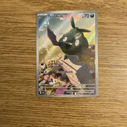 The Pokemon Company Pokemon TCG Trubbish 140/086 White Flare IR Holo EN 70HP - Image 1