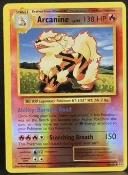 Arcanine 18/108 Evolutions Reverse Holo Pokemon TCG - Image 1