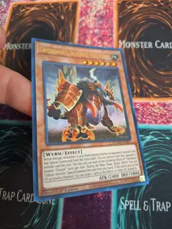 Yugioh Swordsoul Auspice Chunjun MAMA-EN037 Ultra Rare 1st Edition Near Mint - Image 2
