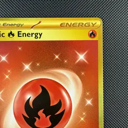 Pokemon TCG Basic Fire Energy 230/197 Obsidian Flames Gold Hyper Rare Holo Card - Image 4