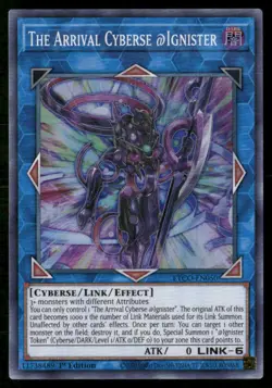 The Arrival Cyberse @Ignister ETCO-EN050 Super Rare Yu-Gi-Oh 1st Edition NM - Image 1