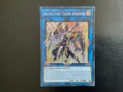 Yugioh Allied Code Talker @Ignister ALIN-EN051 Secret Rare 1st Edition NM - Image 1