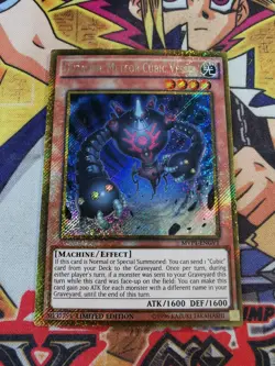 Duza the Meteor Cubic Vessel mvp1-engv1 Ltd Ed (NM) Gold-Secret Rare Yu-Gi-Oh! - Image 3