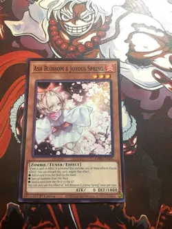 YuGiOh TCG- Ash Blossom & Joyous Spring Common- L26D-ENM02 NM - Image 1