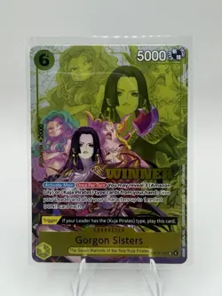 One Piece Card Game Gorgon Sisters WINNER Card Tournament Pack 2026 Vol. 3 NM - Image 1