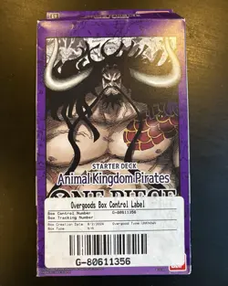 Damaged Box - One Piece Card Game Animal Kingdom Pirates Starter Deck ST-04 - Image 1