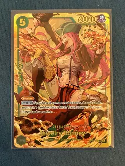 Bandai Jewelry Bonney OP12-118 SP Alternate Art Foil English 6000 5 Cost - Image 1
